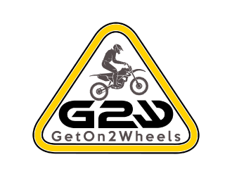 GetOn2Wheels logo design by nona