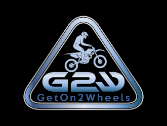 GetOn2Wheels logo design by nona