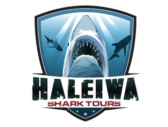 Haleiwa Shark Tours logo design by Suvendu