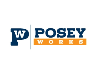 Posey Works  logo design by jaize