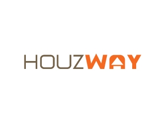 Houzway logo design by artbitin