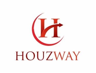 Houzway logo design by 48art