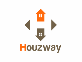 Houzway logo design by serprimero