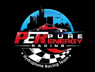 Pure Energy Racing logo design by Suvendu