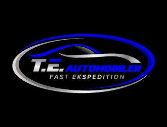T.E. AUTOMOBILER logo design by jaize