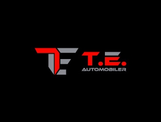 T.E. AUTOMOBILER logo design by imalaminb