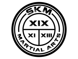 SKM MARTIAL ARTS logo design by CreativeMania