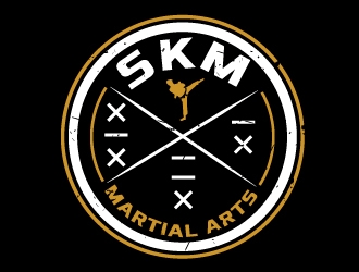 SKM MARTIAL ARTS logo design by art-design