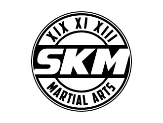 SKM MARTIAL ARTS logo design by daywalker
