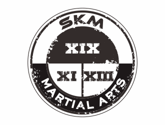 SKM MARTIAL ARTS logo design by YONK