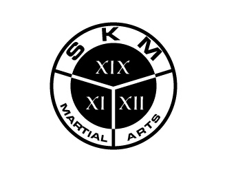 SKM MARTIAL ARTS logo design by usef44