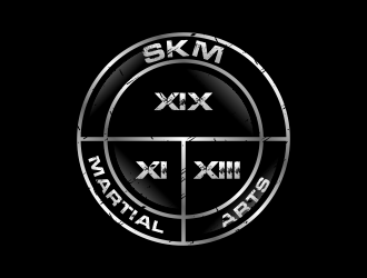 SKM MARTIAL ARTS logo design by ekitessar