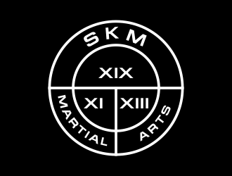 SKM MARTIAL ARTS logo design by done