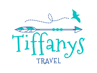 Tiffanys Travel logo design by aldesign