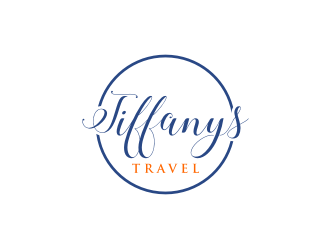 Tiffanys Travel logo design by bricton