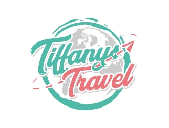 Tiffanys Travel logo design by MarkindDesign