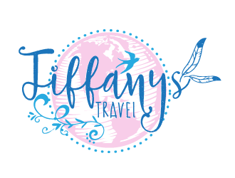 Tiffanys Travel logo design by scriotx