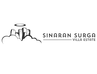 The Surga villa estate logo design by aldesign