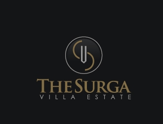 The Surga villa estate logo design by art-design