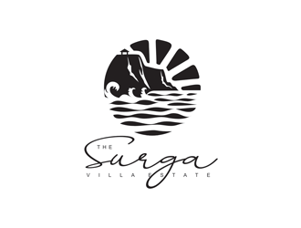 The Surga villa estate logo design by logolady