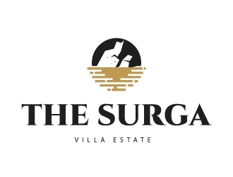 The Surga villa estate logo design by emberdezign