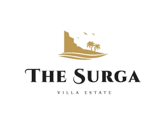 The Surga villa estate logo design by emberdezign