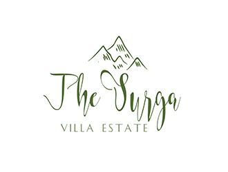 The Surga villa estate logo design by 3Dlogos