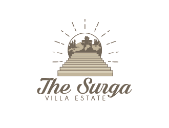 The Surga villa estate logo design by SiliaD