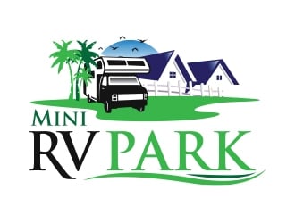 Mini RV Park logo design by Eliben