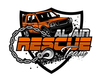 Al Ain Rescue Team  logo design by DreamLogoDesign