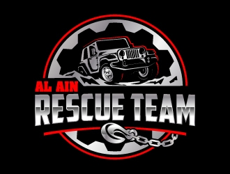 Al Ain Rescue Team  logo design by jaize