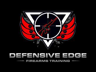 Defensive Edge Firearms Training logo design by PRN123