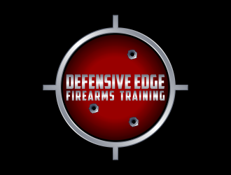 Defensive Edge Firearms Training logo design by Kruger