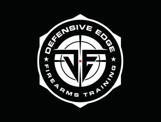 Defensive Edge Firearms Training logo design by Eliben