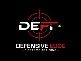 Defensive Edge Firearms Training logo design by sanworks