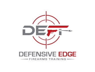 Defensive Edge Firearms Training logo design by sanworks
