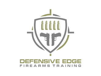 Defensive Edge Firearms Training logo design by done