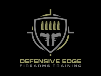 Defensive Edge Firearms Training logo design by done
