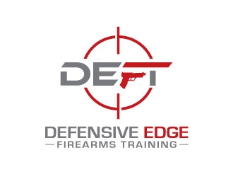 Defensive Edge Firearms Training logo design by sanworks