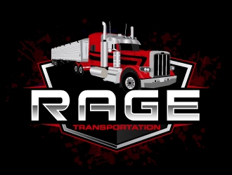 Rage Transportation logo design by ElonStark
