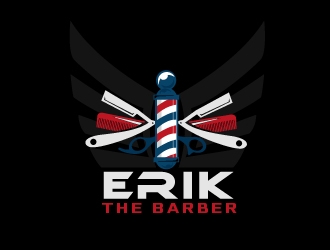 Erik The Barber  logo design by art-design
