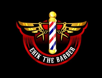 Erik The Barber  logo design by LogoInvent