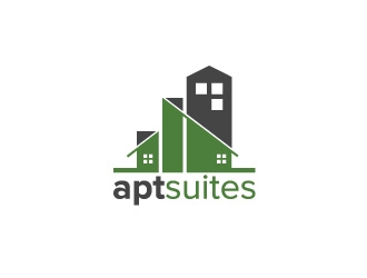 aptsuites logo design by imalaminb