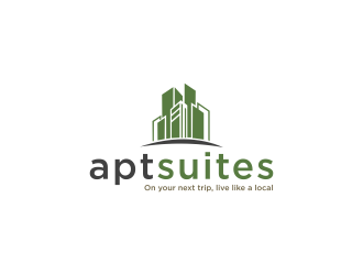 aptsuites logo design by kaylee