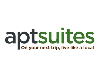 aptsuites logo design by CreativeMania
