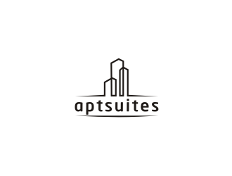 aptsuites logo design by Barkah