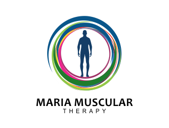 Maria Muscular Therapy  logo design by Torzo