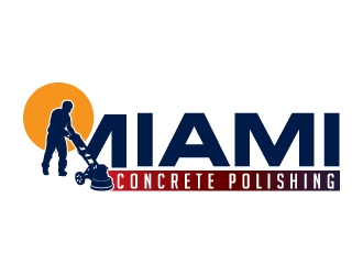 Miami Concrete Polishing logo design by Suvendu