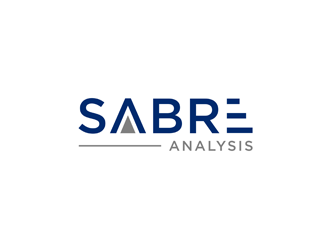 Sabre Analysis logo design by alby