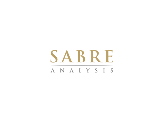 Sabre Analysis logo design by bricton